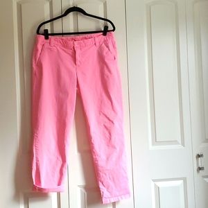 Pink khakis by Gap